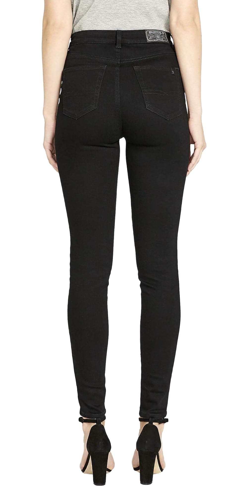 Buffalo David Bitton Women's Skylar High Rise Skinny Jean, Black, 29 thumbnail 2