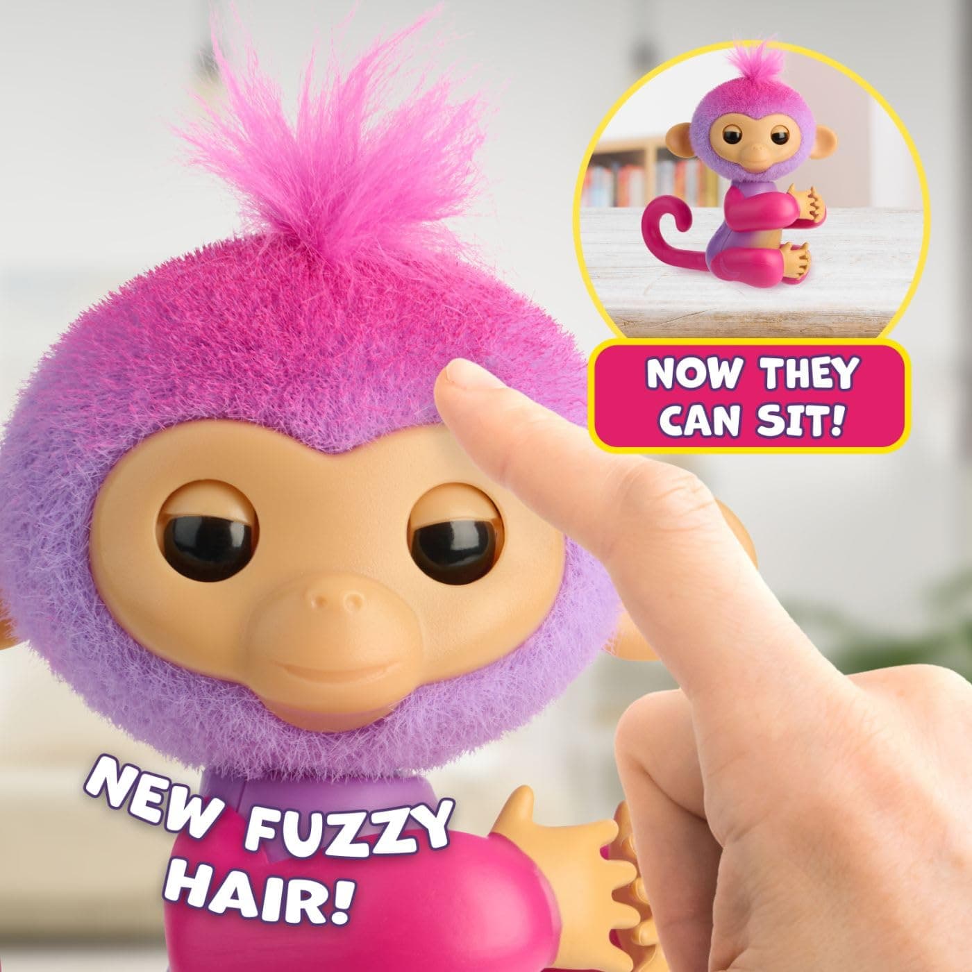 Fingerlings 2.0 Monkey Purple Charli thumbnail 5