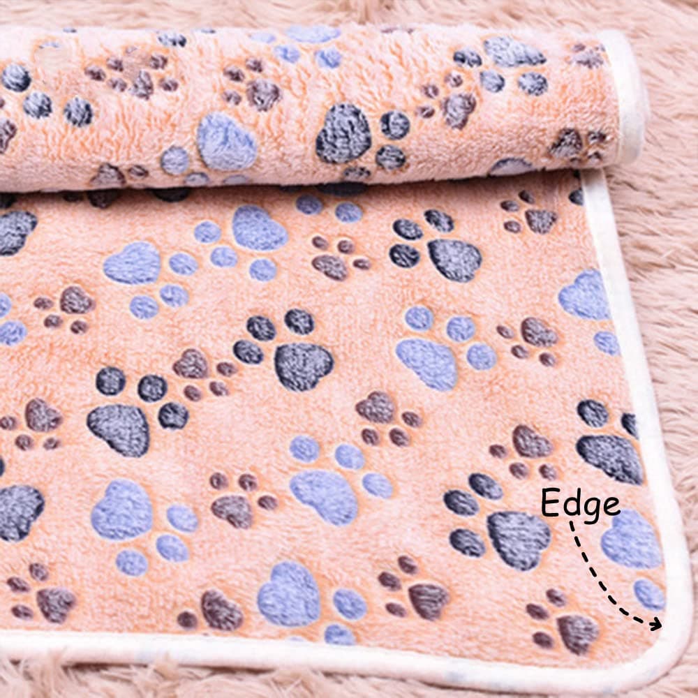 8 Pcs Fluffy Pet Blankets for Puppy Cat, Soft Snuggle Flannel 23.6" x 15.7" thumbnail 2