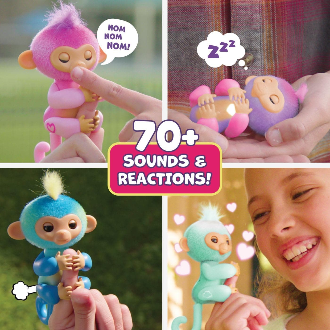 Fingerlings 2.0 Monkey Purple Charli thumbnail 3