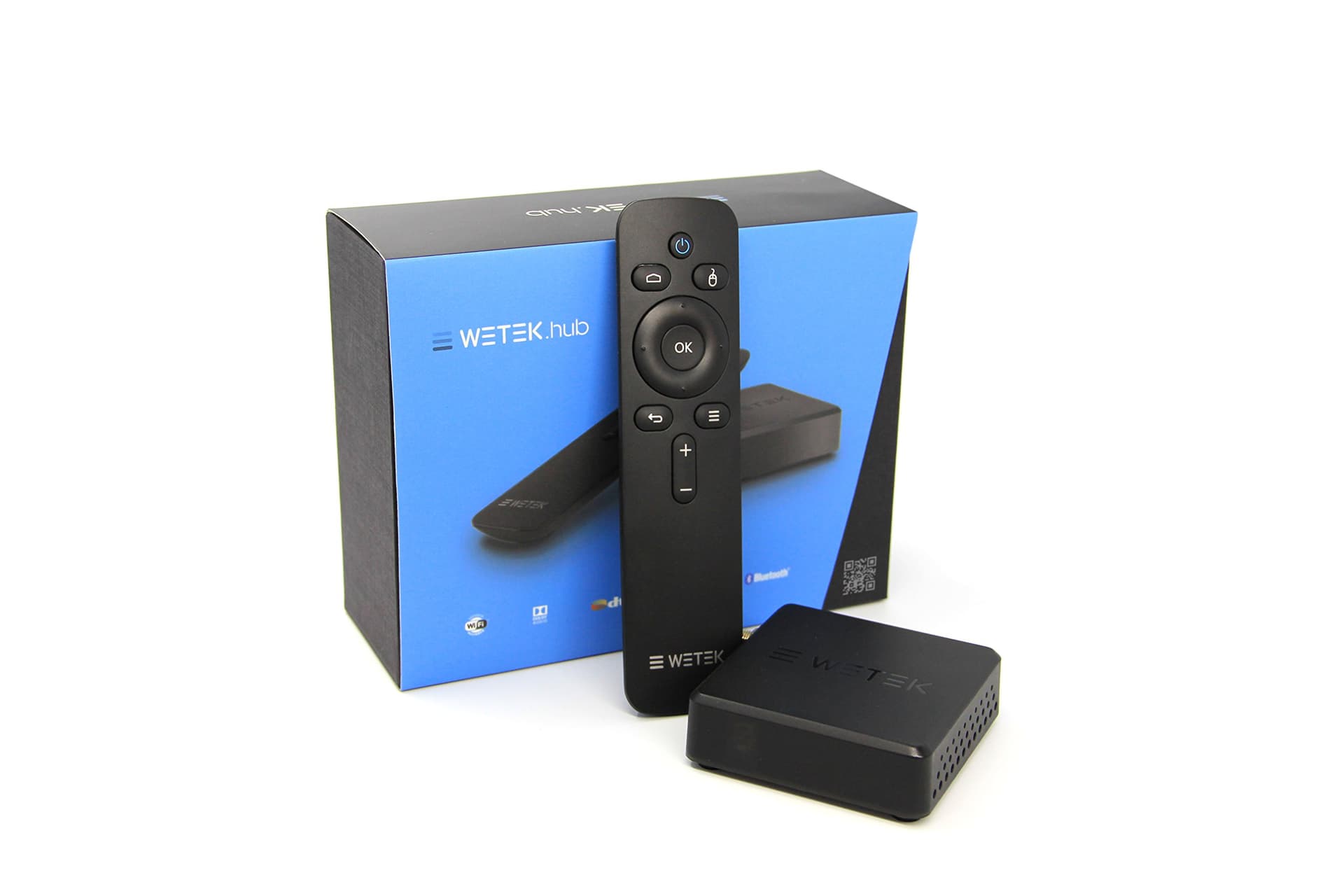 Wetek - Android Smart TV Hub, Steaming, Bluetooth 4.0, Ultra HD 4K, Dolby 5.1, Black (OPEN BOX) thumbnail 4
