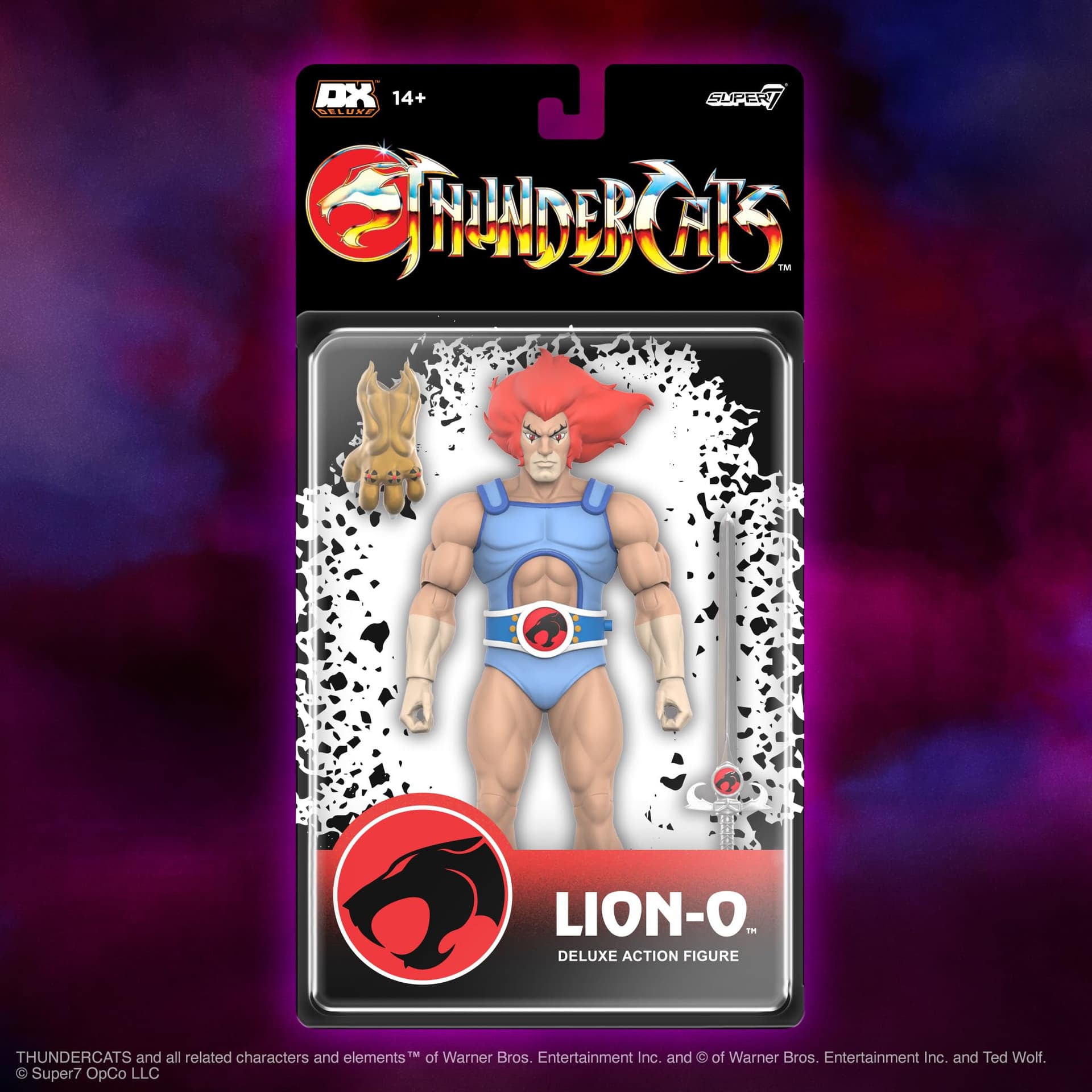 Super7 Thundercats Deluxe Wave 01 - Lion-O Action Figure thumbnail 5