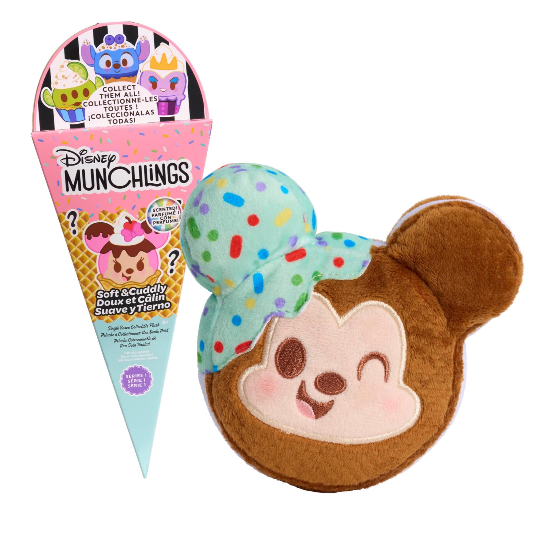 Disney Munchlings Series 1 Single Serve Scented Collectible Plush
