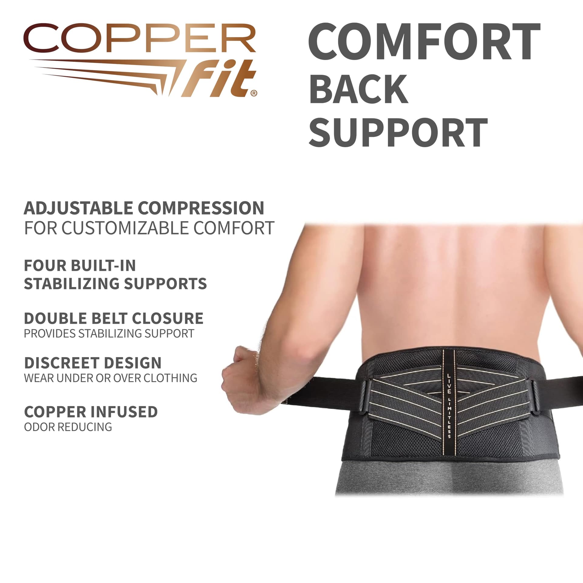 Copper Fit CFBACK - New - Sealed | Medical Supplies & Equipment thumbnail 2