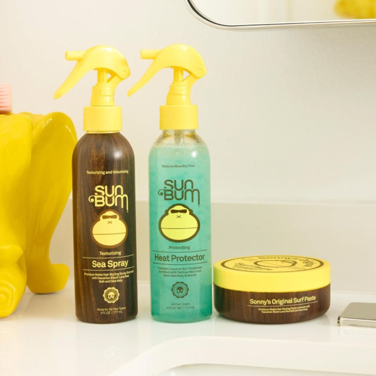 Sun Bum Protecting Heat Protector Spray, Heat Protectant Hair Spray, Frizz Control, Sulfate Free, Paraben Free, Color Safe, 6 OZ Bottle, 1 Count thumbnail 4