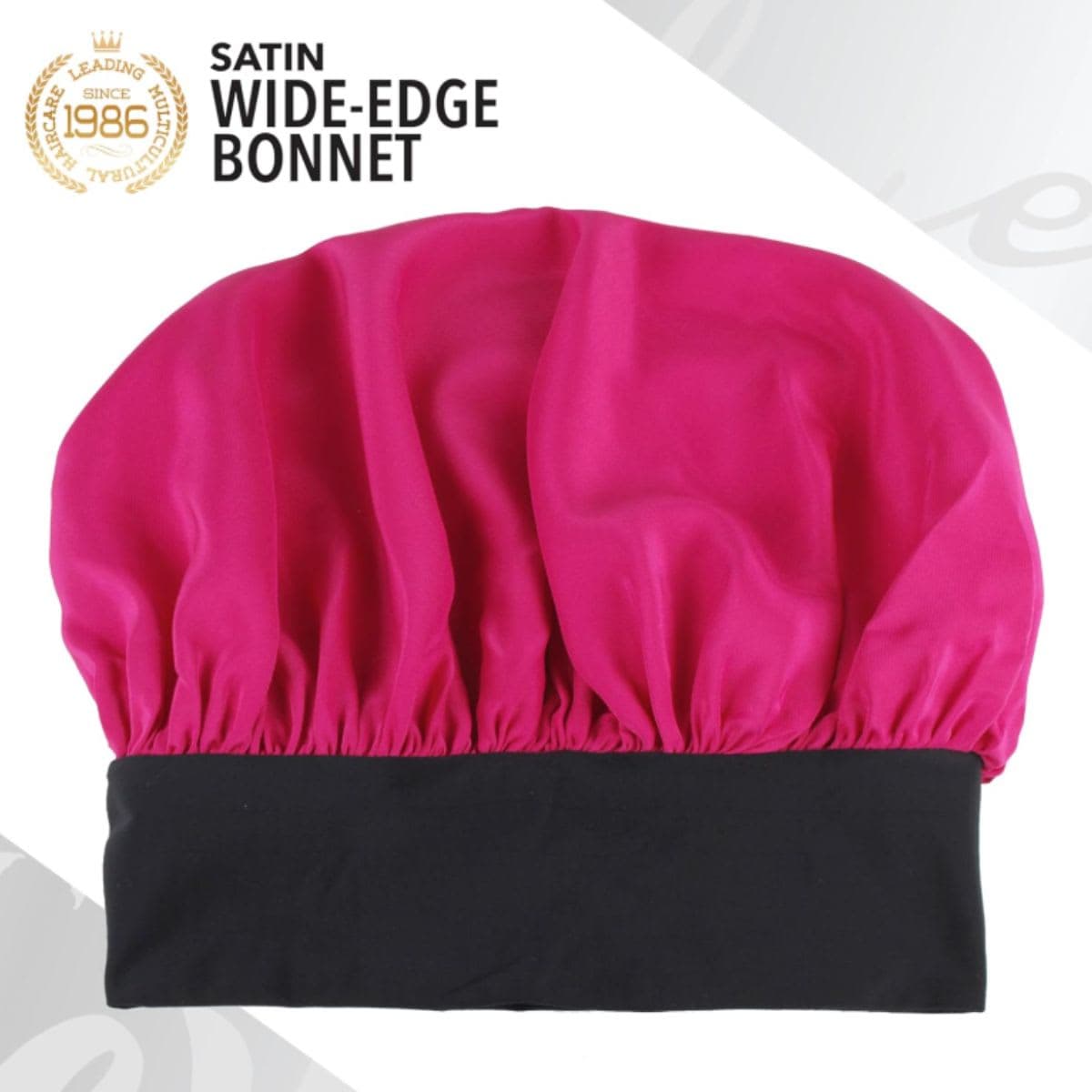 Firstline Firstline evolve fuchsia satin wide edge bonnet, Pink thumbnail 3