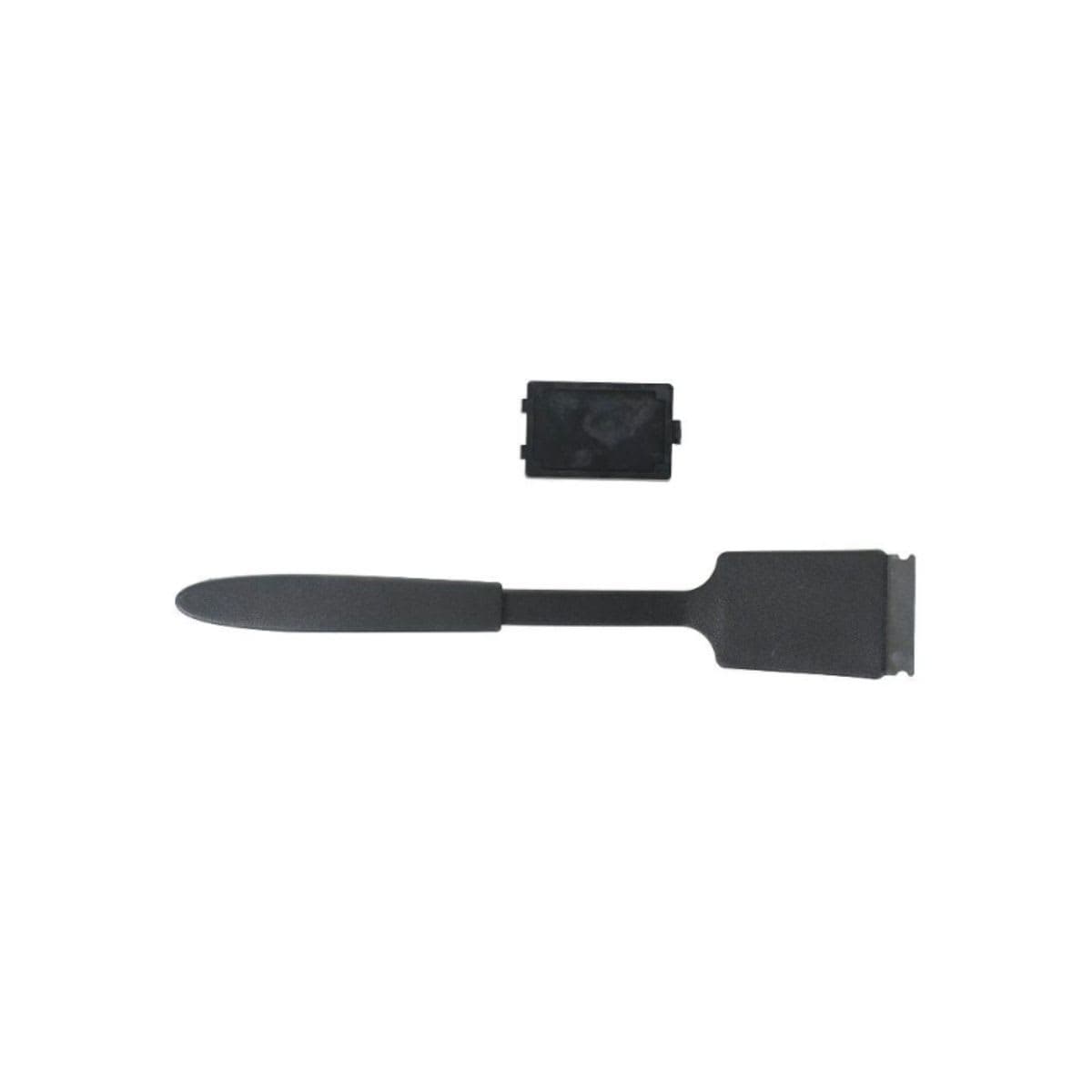 Tough Grill 2pc Brush Black - Room Essentials™: Stainless Steel Bristle, Polypropylene Handle, No Assembly Required thumbnail 2