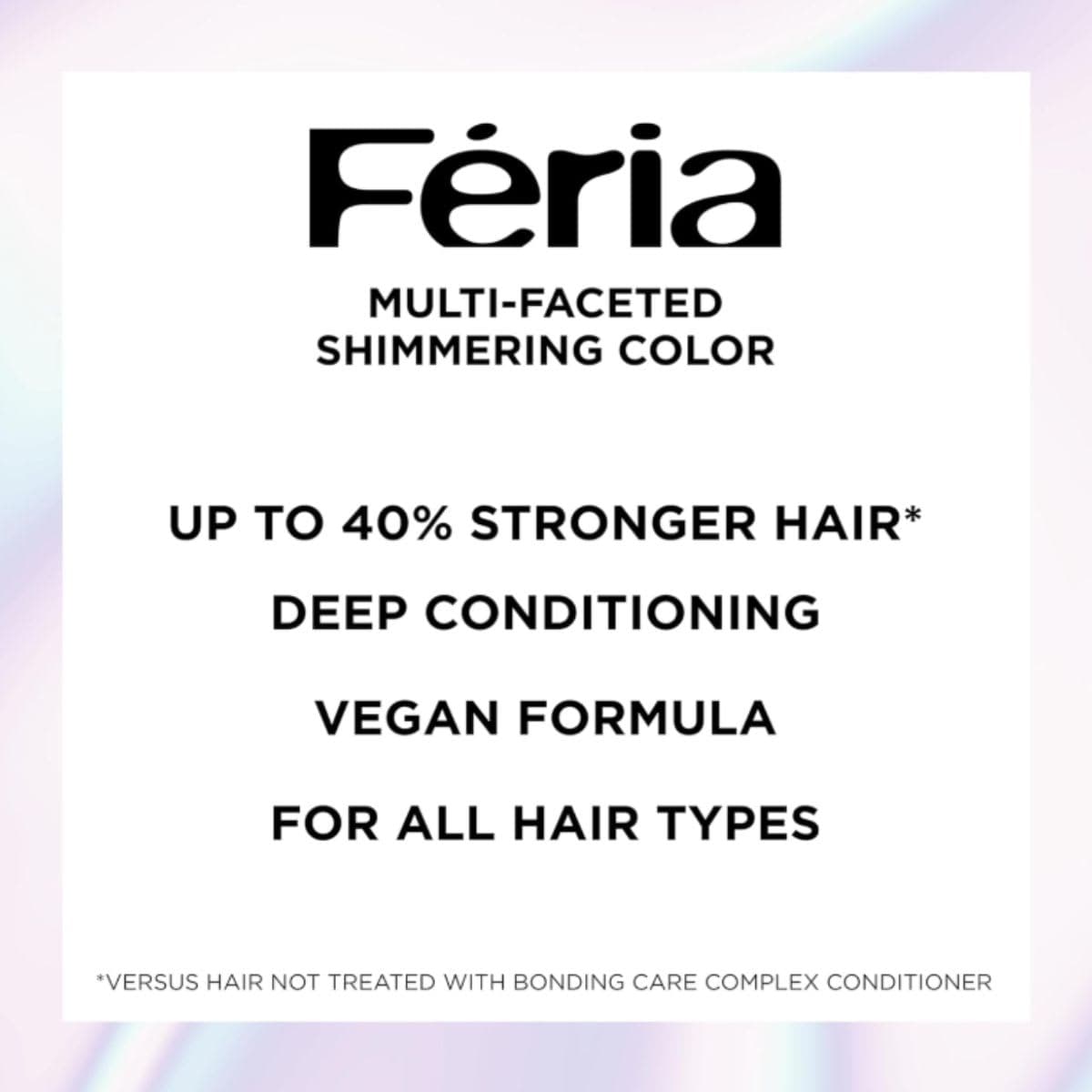 L’Oréal Paris Feria Multi-Faceted Shimmering Permanent Hair Dye, M26 Cool Violet, Permanent Hair Color for Long Lasting Hair Dye with Bonding Complex Conditioner, Pack of 1 (Packaging May Vary) thumbnail 4