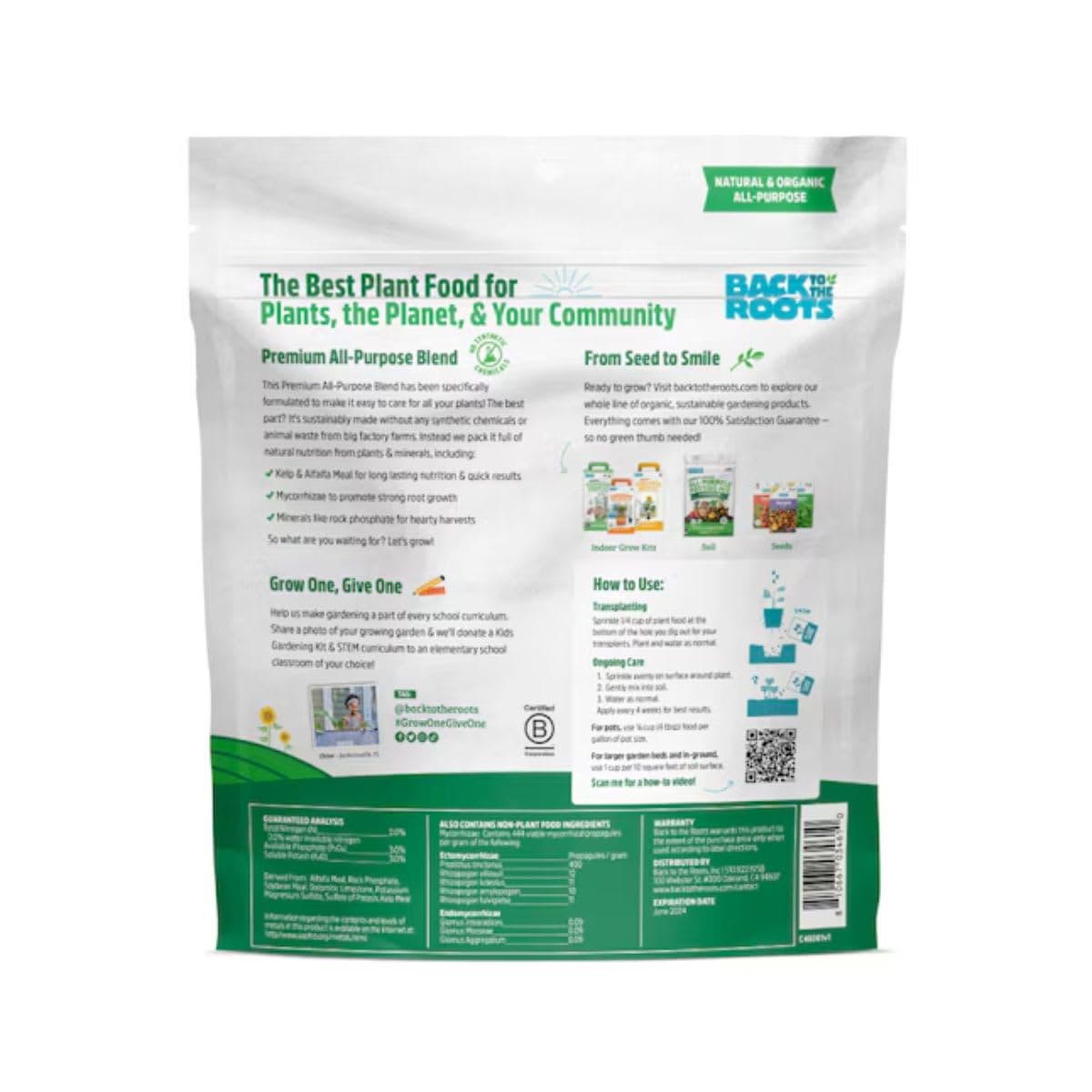 Natural & Organic ALL-PURPOSE Plant Food thumbnail 2