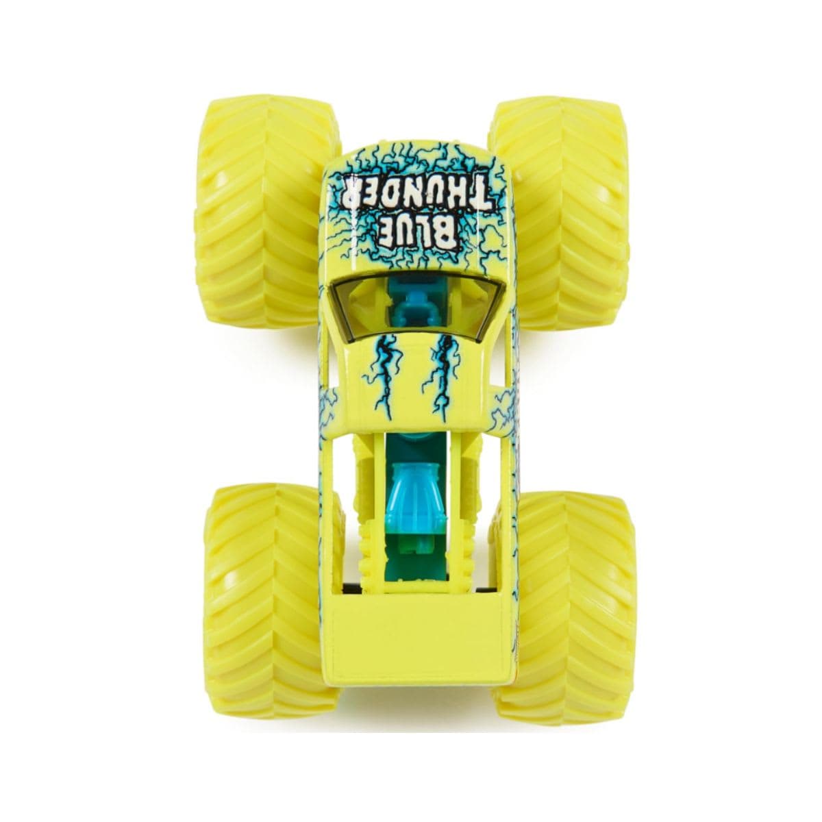 Monster Jam, Official Blue Thunder Monster Truck, Die-Cast Vehicle, 1:64 Scale, Kids Toys for Boys Ages 3 and up thumbnail 3