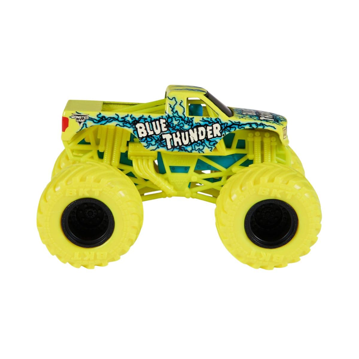 Monster Jam, Official Blue Thunder Monster Truck, Die-Cast Vehicle, 1:64 Scale, Kids Toys for Boys Ages 3 and up thumbnail 5