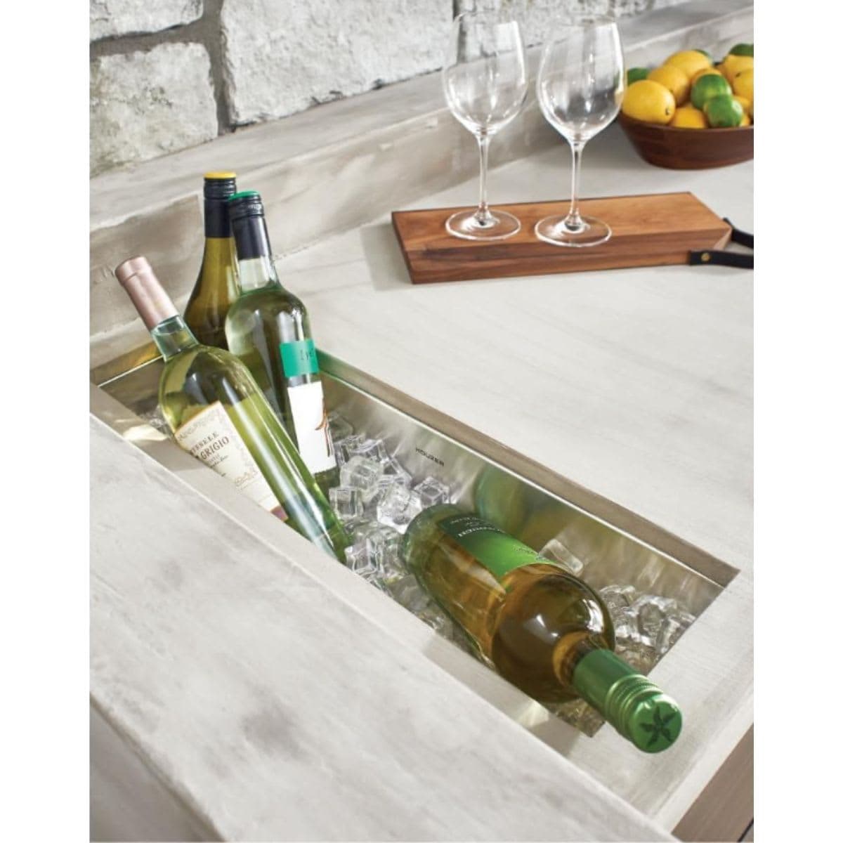 Houzer Contempo Undermount Stainless Steel Sink 30x6.5 Inch thumbnail 7