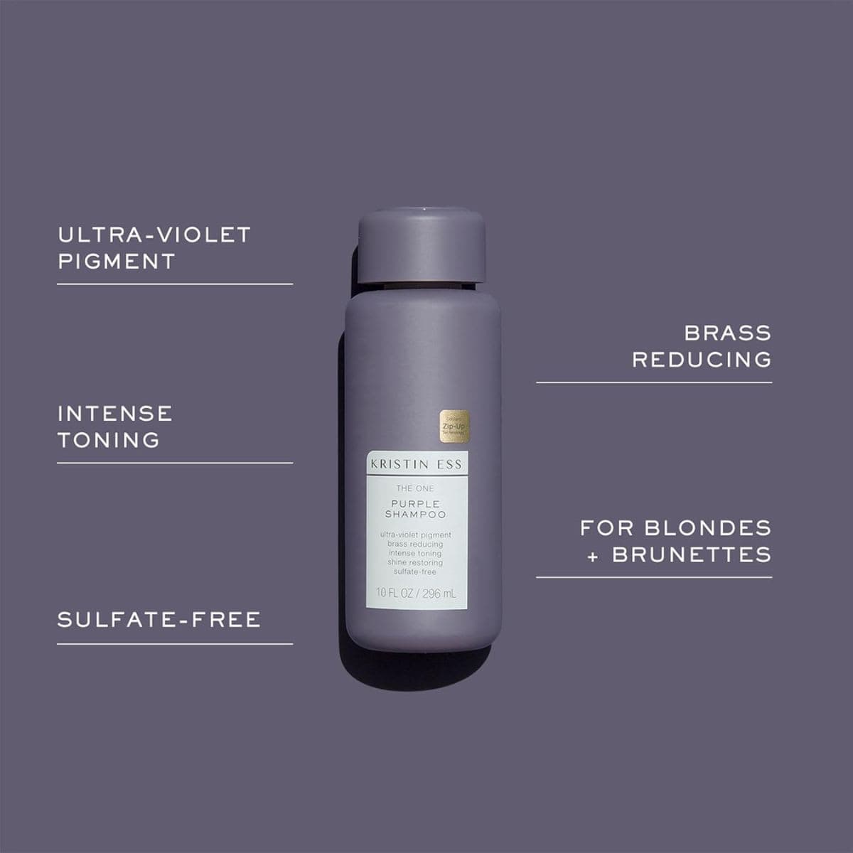 The One Purple Shampoo by Kristin Ess for Unisex - 10 oz Shampoo thumbnail 3