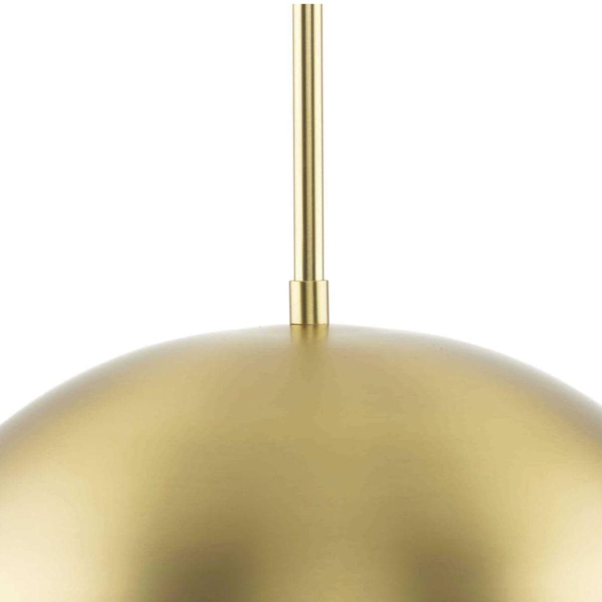 Mid-century Modern Pendant - Brushed Gold