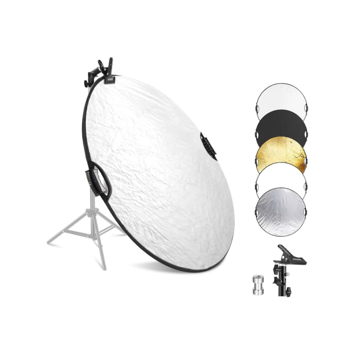 Photography Reflector Diffuser - NEEWER 5-in-1 Kit