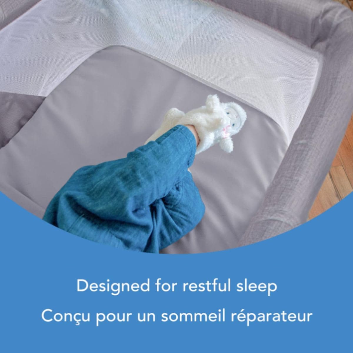 Cosco Sleep Spot Bassinet, Tranquil Grey thumbnail 4