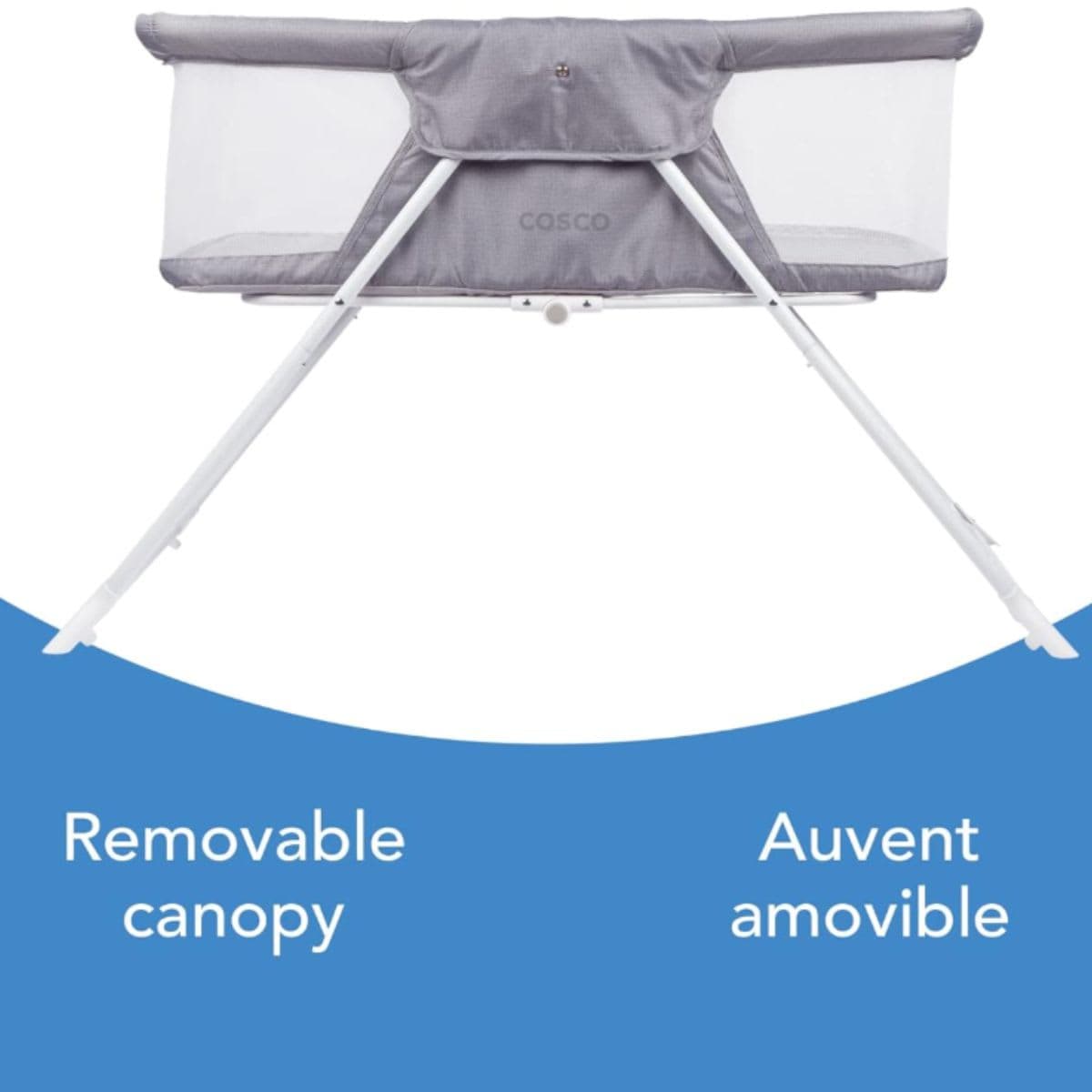 Cosco Sleep Spot Bassinet, Tranquil Grey thumbnail 6