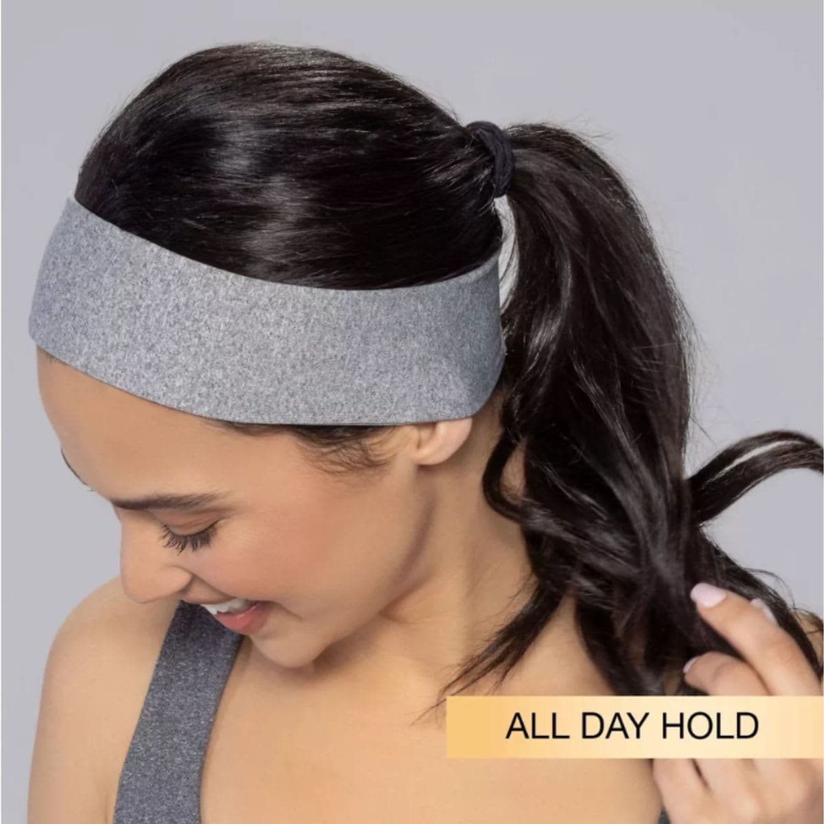 Scunci by Conair Soft Stretchable Headbands- accessories for women - mens headband - running headband- Assorted Colors - 5 Count thumbnail 3