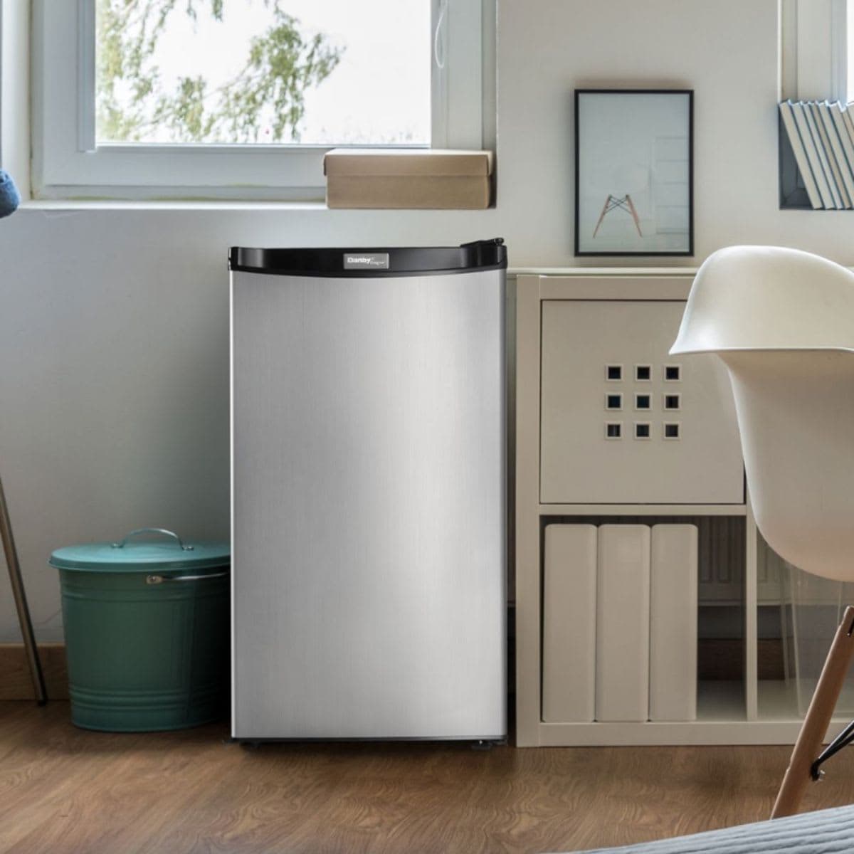 Danby DCR032A2BSLDD 3.2 cu. ft. Compact Fridge in Stainless Steel - ENERGY STAR® thumbnail 2