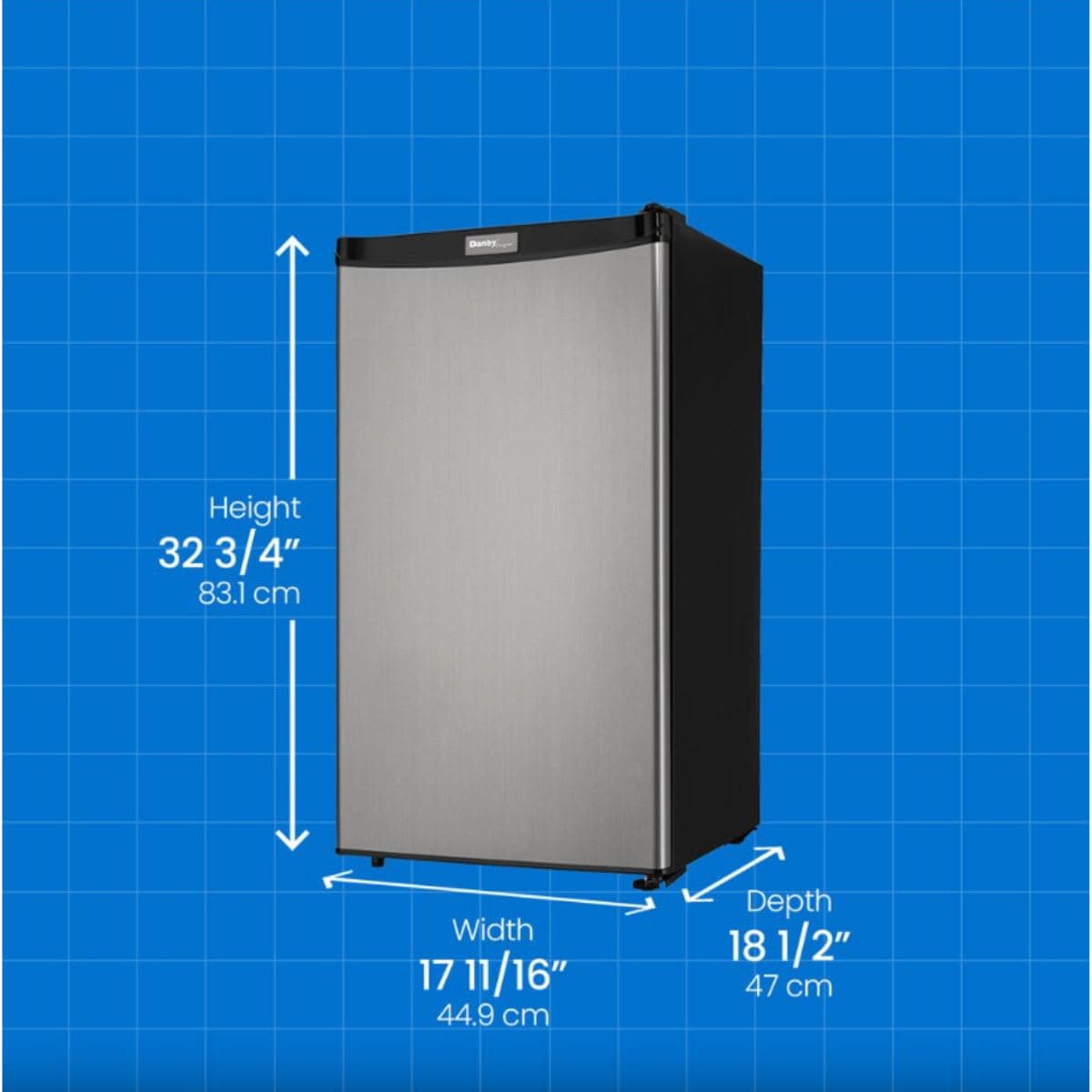 Danby DCR032A2BSLDD 3.2 cu. ft. Compact Fridge in Stainless Steel - ENERGY STAR® thumbnail 4