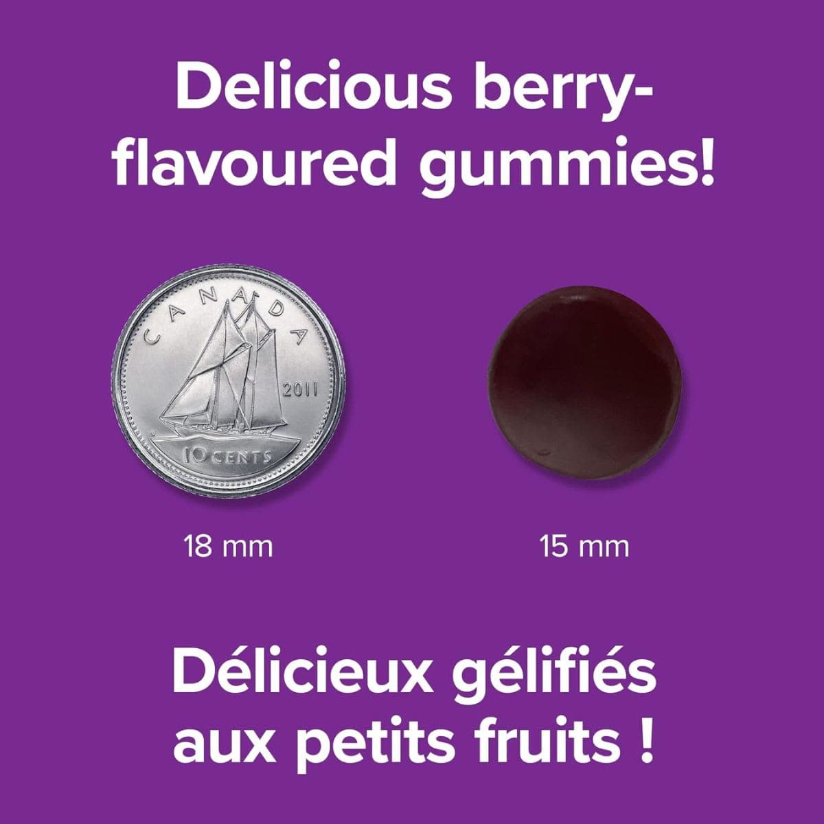 Webber Naturals Zinc Gluconate Gummy, 15 mg, 60 Gummies thumbnail 4