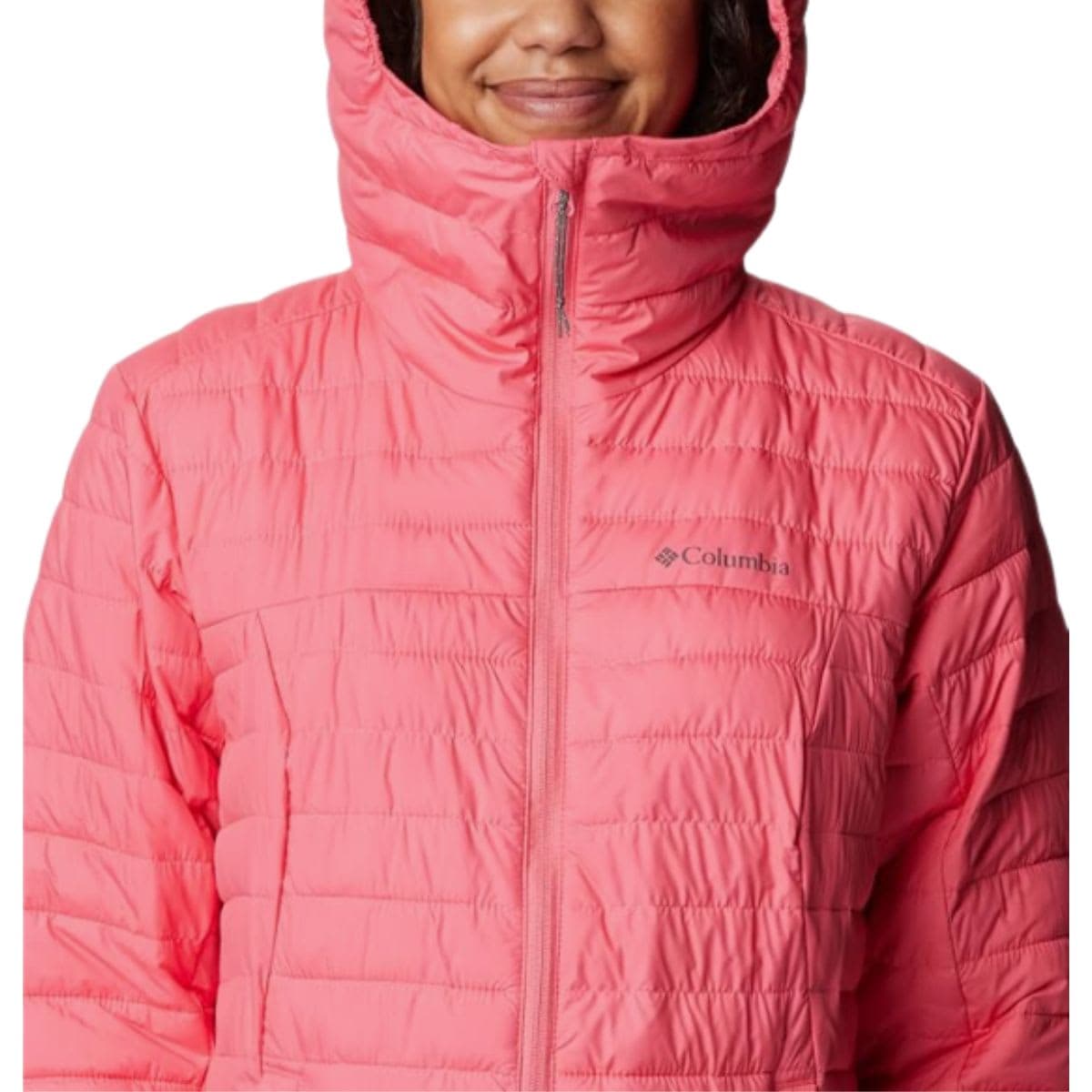 Columbia Womens Silver Falls Hooded Insulated Jacket, Camellia Rose, X-Small US thumbnail 4
