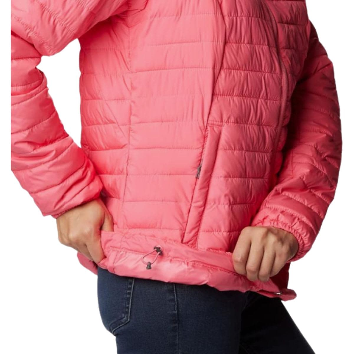 Columbia Womens Silver Falls Hooded Insulated Jacket, Camellia Rose, X-Small US thumbnail 7