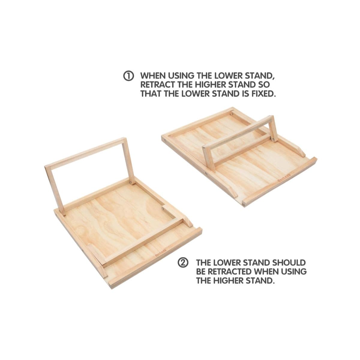 Becko Puzzle Board & Bracket Set/Wooden Puzzle Board Kit/Jigsaw Puzzle Plateau - with Puzzle Board Set for Up to 1000 Pieces thumbnail 3