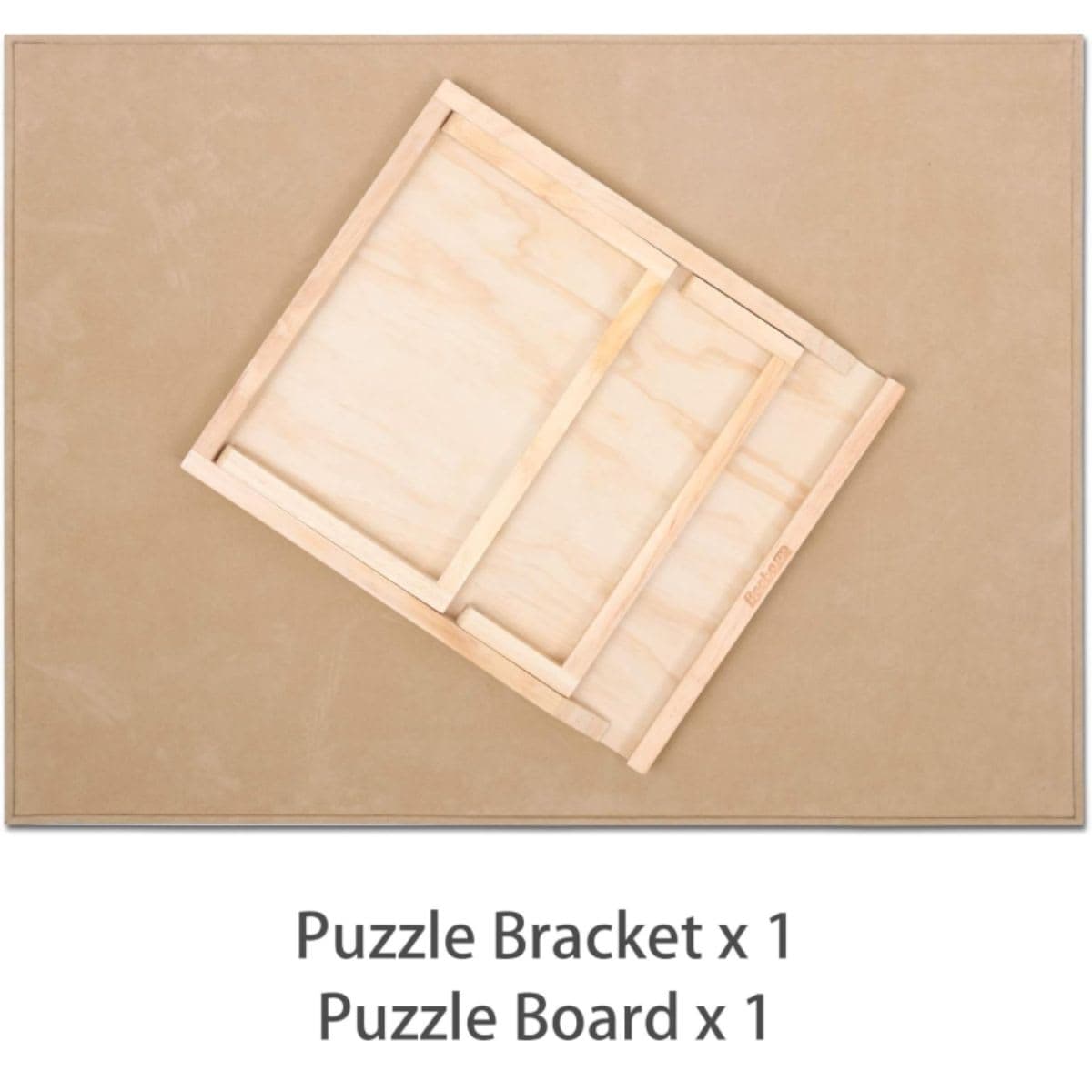 Becko Puzzle Board & Bracket Set/Wooden Puzzle Board Kit/Jigsaw Puzzle Plateau - with Puzzle Board Set for Up to 1000 Pieces thumbnail 5