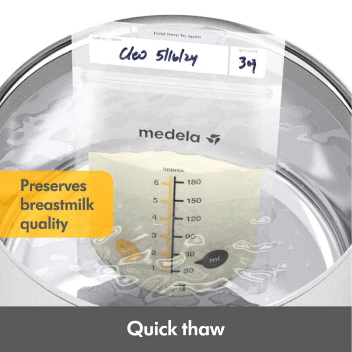 Medela Breastmilk Storage Bags 100 Pack thumbnail 3