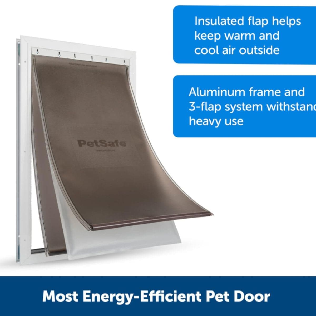 PetSafe Extreme Weather Aluminum Pet Door, Extra Large thumbnail 4