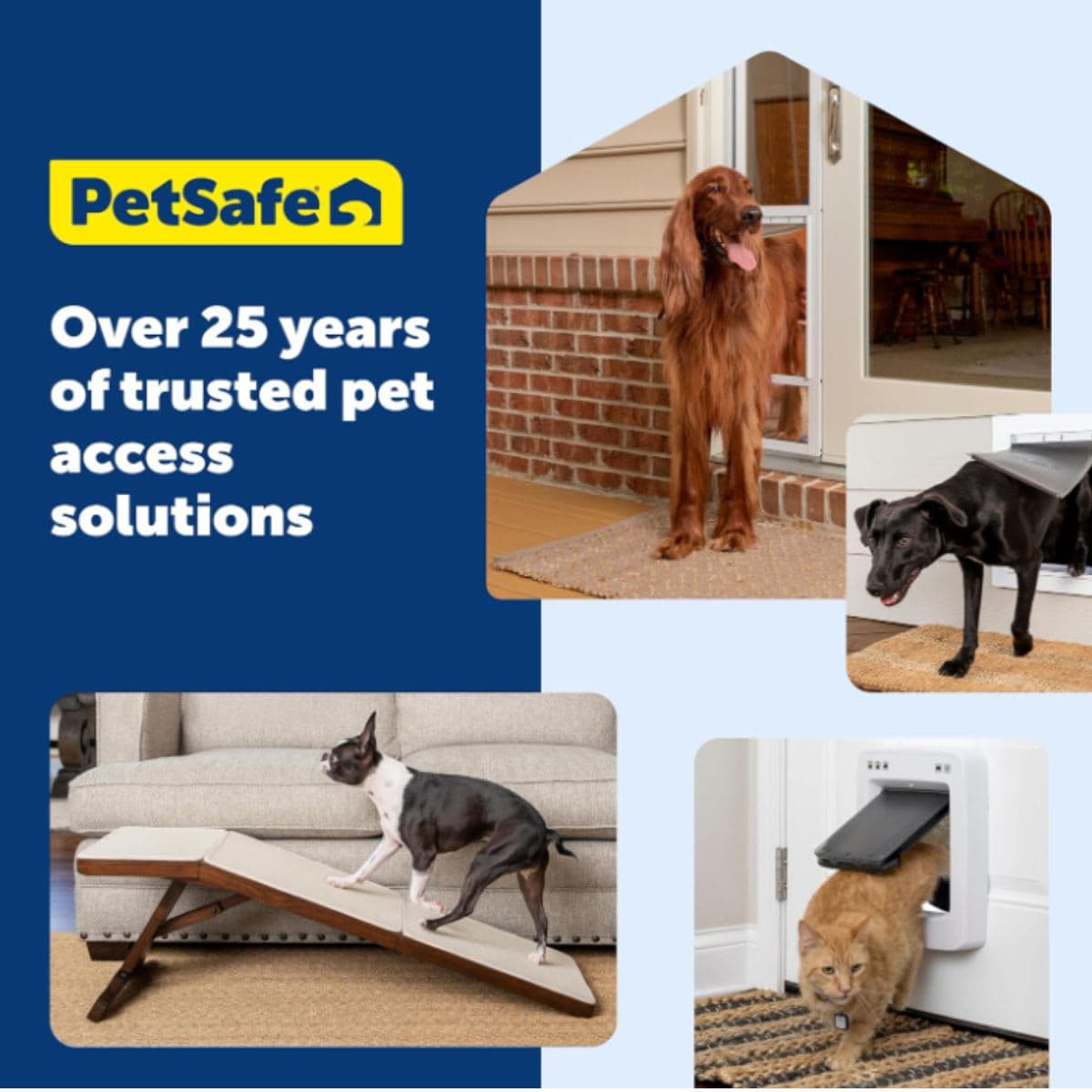 PetSafe Extreme Weather Aluminum Pet Door, Extra Large thumbnail 6