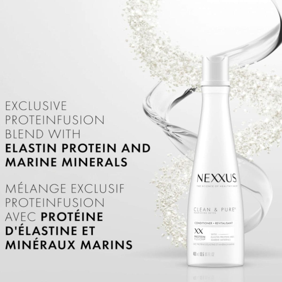 Nexxus Clean & Pure Conditioner moisturizing for all hair types Moisture silicone free, paraben free, dye free 400 ml thumbnail 3
