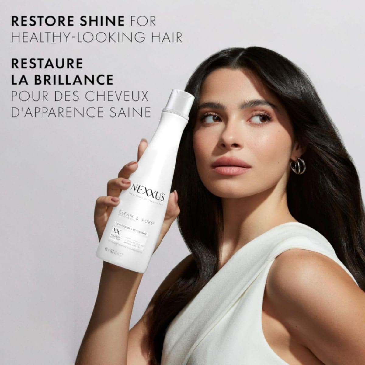Nexxus Clean & Pure Conditioner moisturizing for all hair types Moisture silicone free, paraben free, dye free 400 ml thumbnail 5
