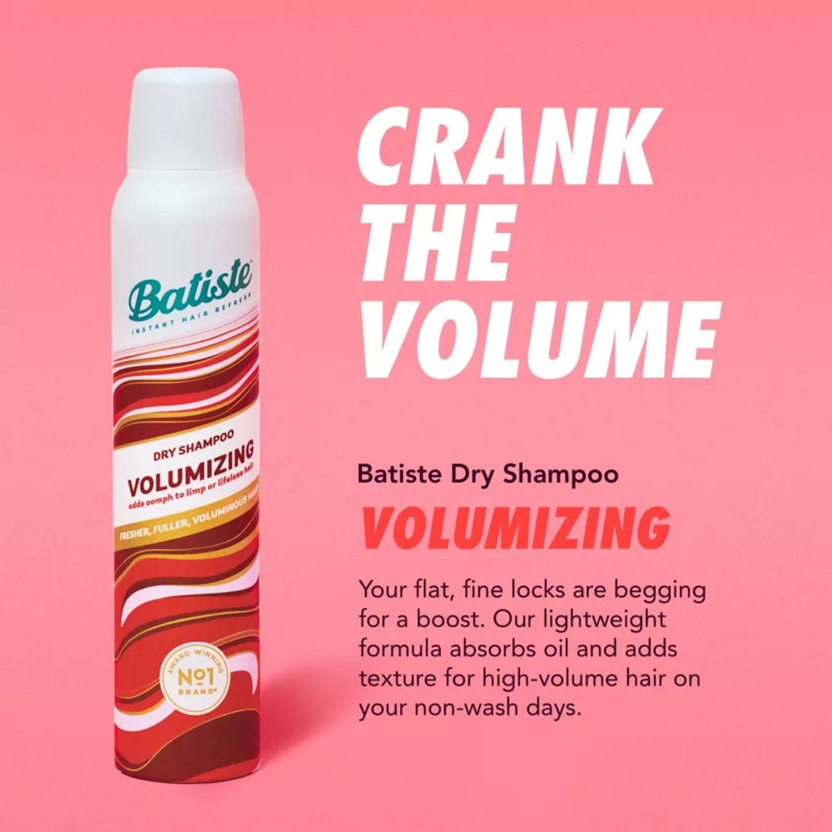 Batiste Dry Shampoo, Volumizing, 3.81 OZ. Pack of 3 thumbnail 3