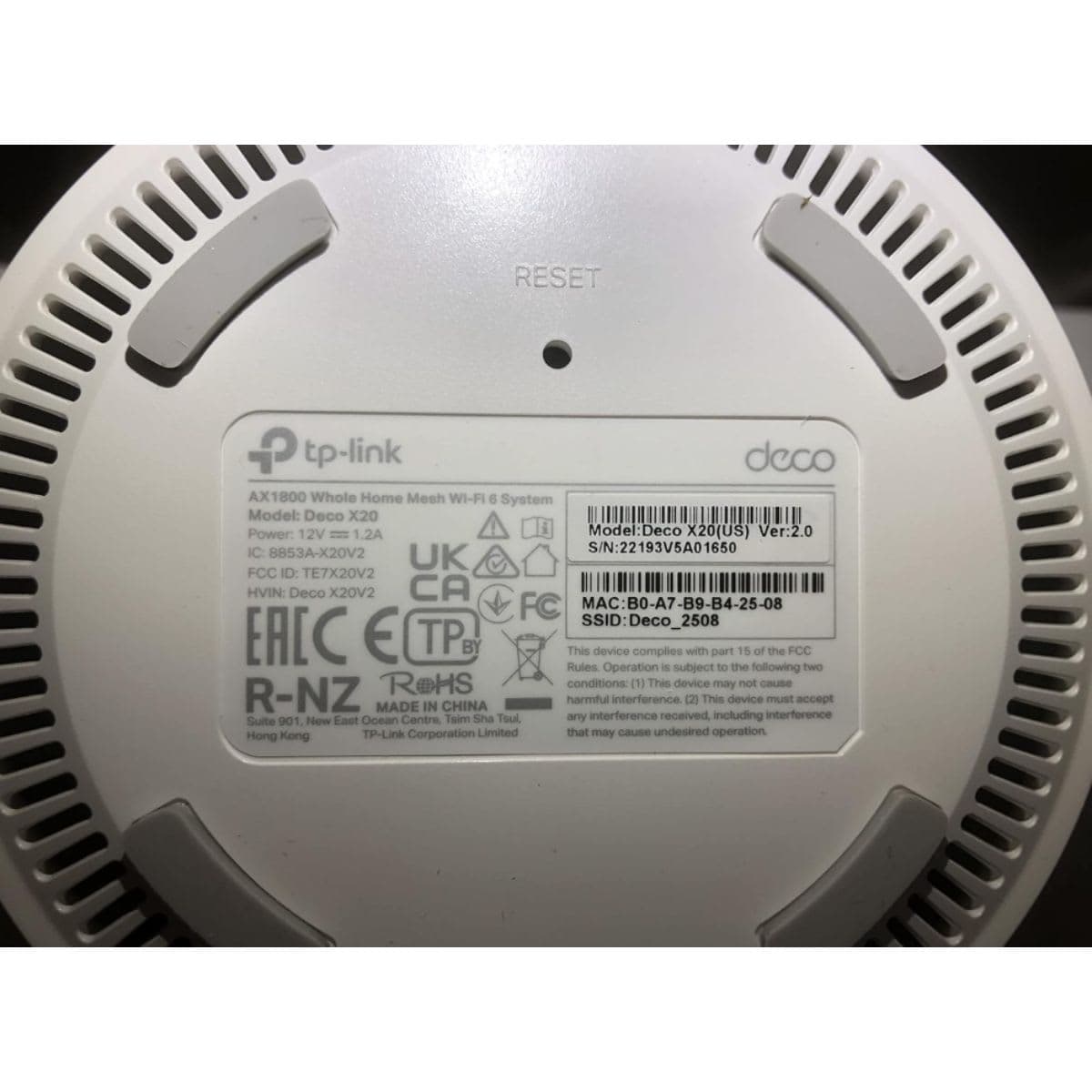 TP-Link Deco X20 - New | Smart Appliances thumbnail 8