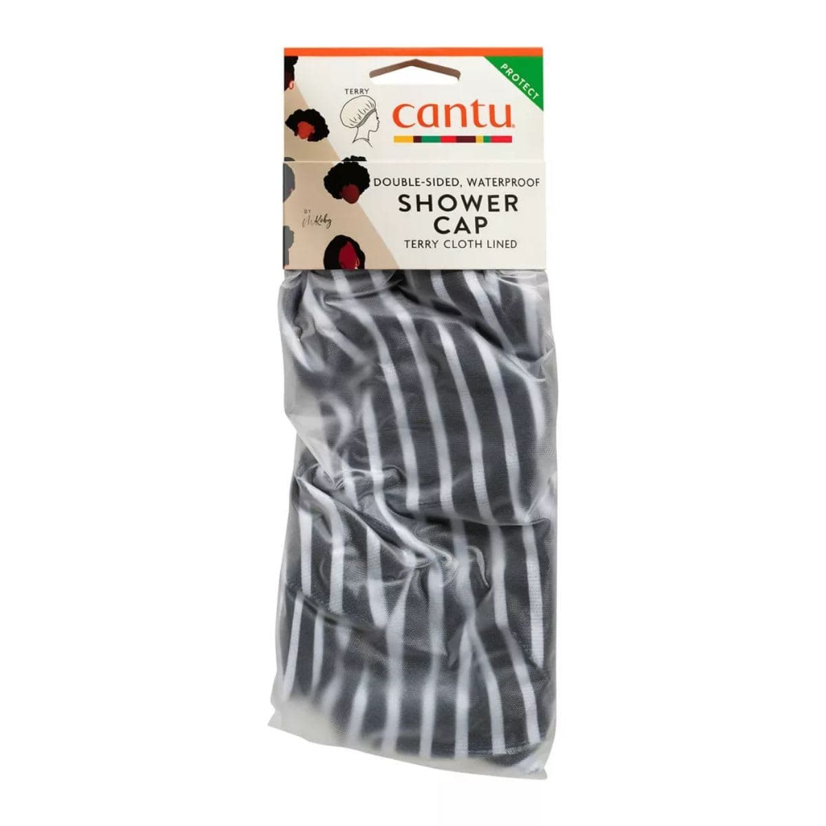 Cantu Terry Cloth Lined Shower Cap — image 1