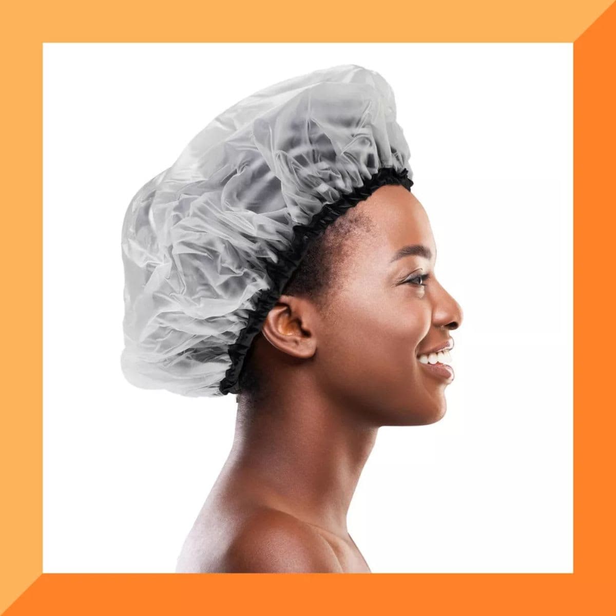 Cantu Terry Cloth Lined Shower Cap thumbnail 2