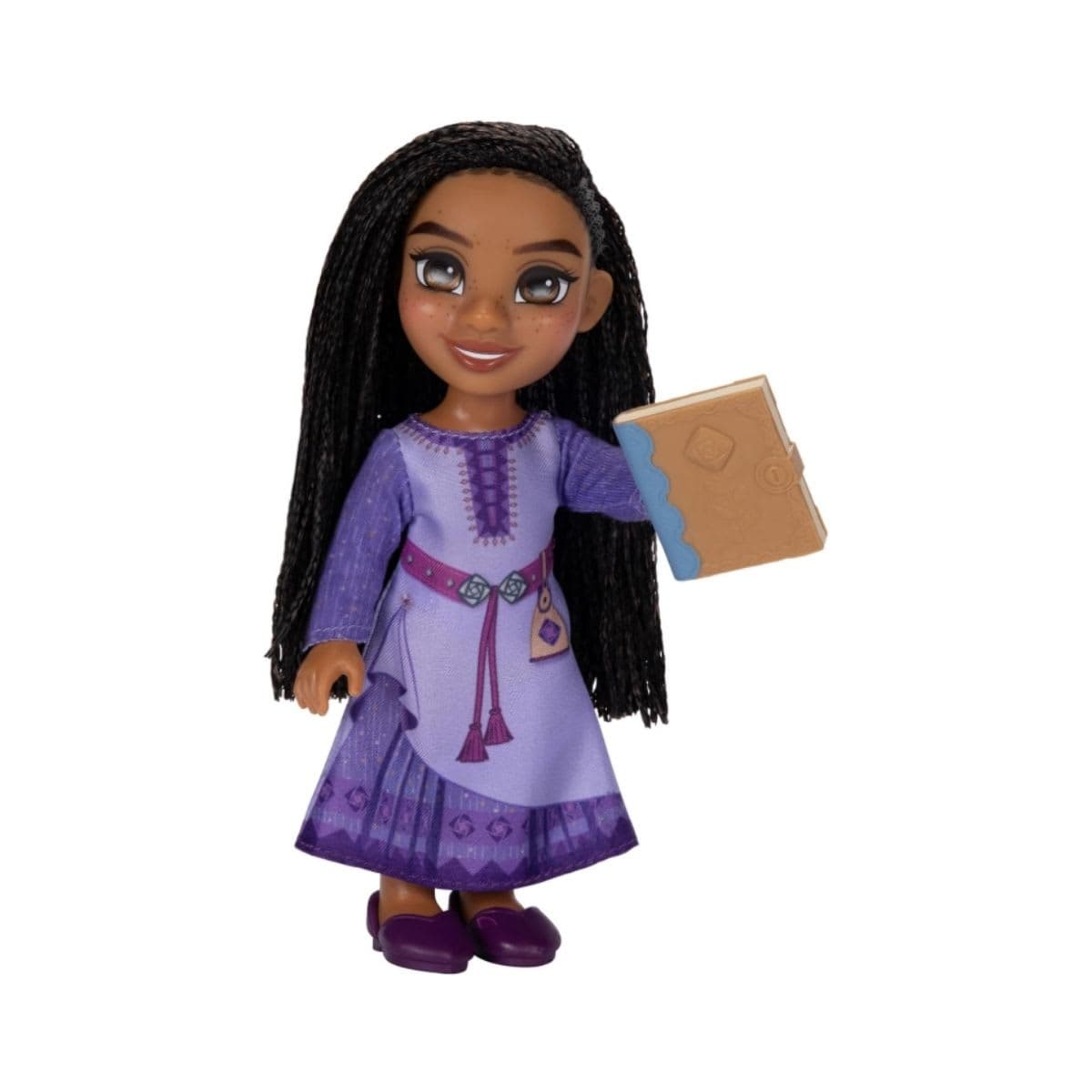 Disney Wish Asha Petite Doll 6 Inches Tall, Pocket Size with Authentic Movie Fashions thumbnail 3