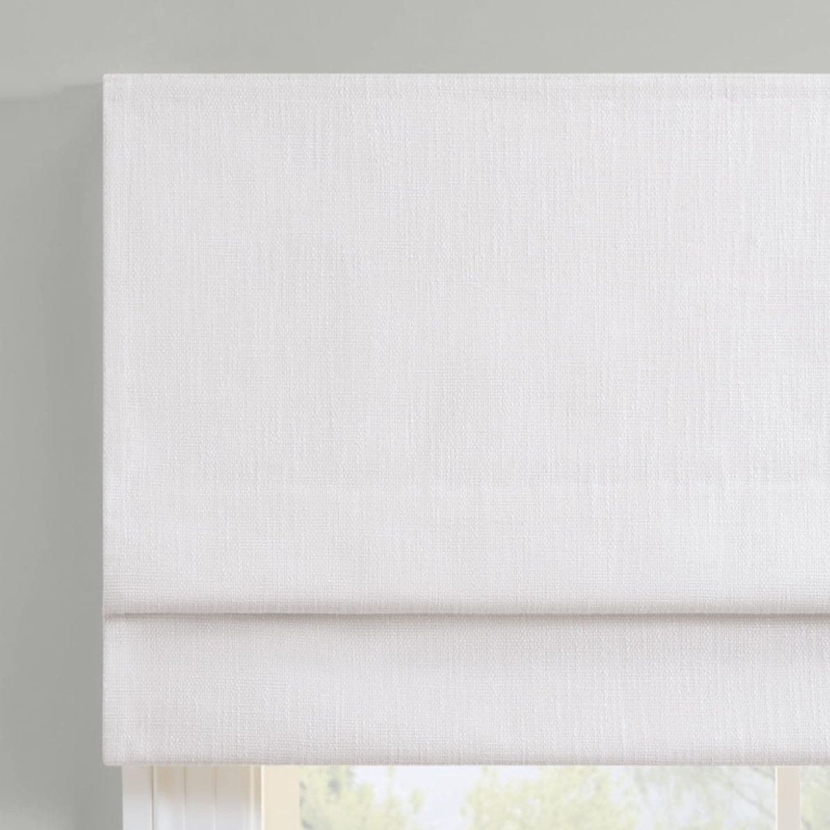 Noise Reducing Blackout Roman Shade - ECLIPSE White thumbnail 2