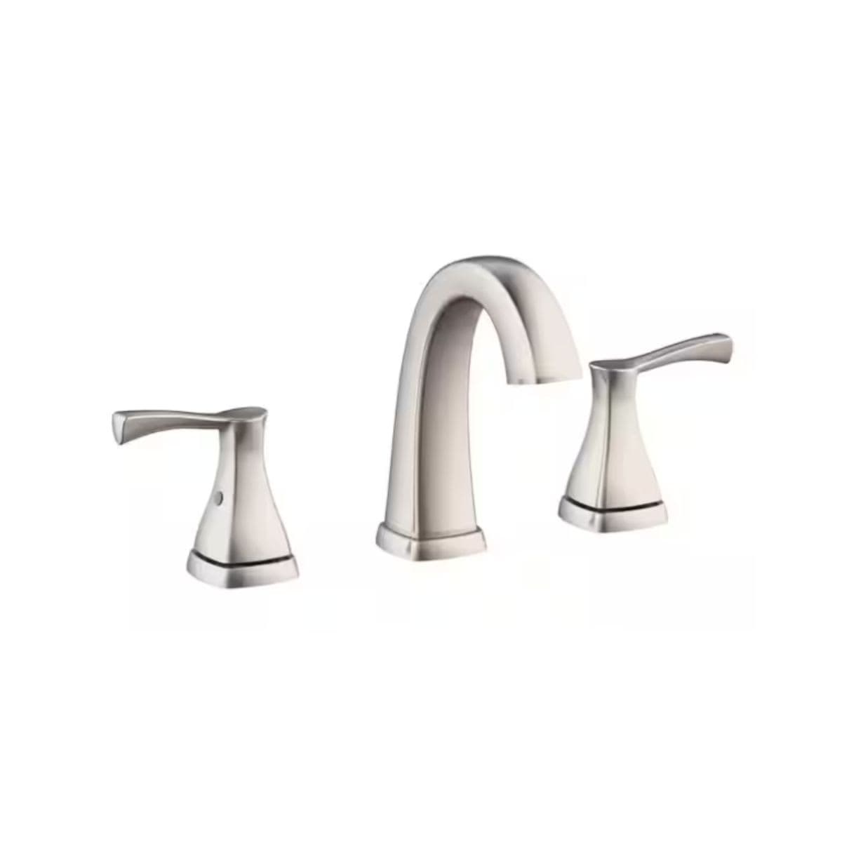 Widespread Bathroom Faucet - Brushed Nickel thumbnail 4