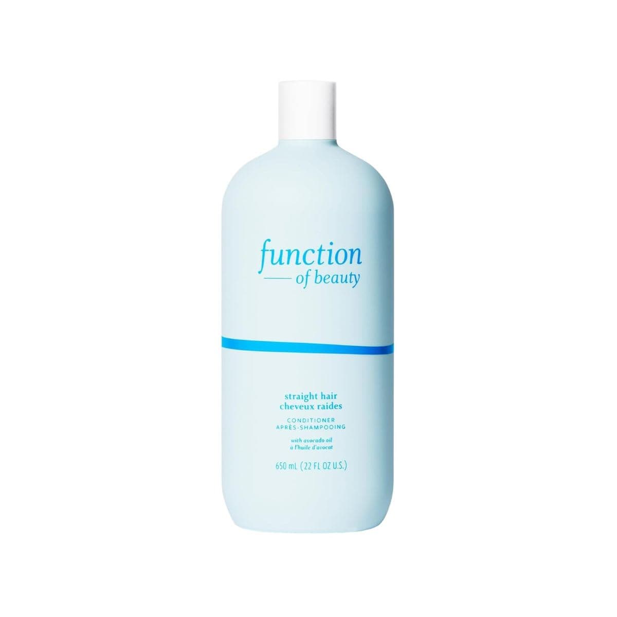 Function of Beauty Customizable Conditioner for Straight Hair, 22 oz - Sulfate-Free Conditioner Formulated with Avocado Oil to Hydrate and Seal in Moisture — image 1
