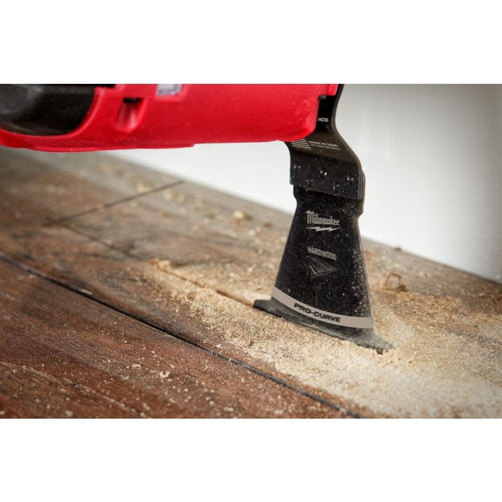 Milwaukee Tool 2-1/2-inch Japanese Tooth Hardwood High Carbon Steel OPEN-LOK Oscillating Multi Tool Blade (3 Pack) (48-90-1153) thumbnail 6