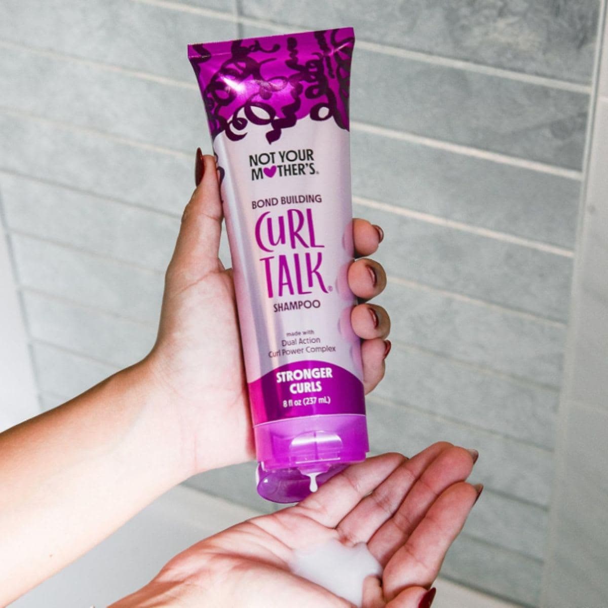 Not Your Mother's Curl Talk Bond Building Hydrating Shampoo for Curly Hair - 8 fl oz thumbnail 3