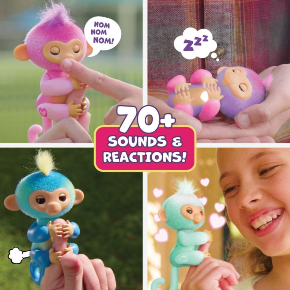 Fingerlings Interactive Monkey with 70+ Sounds thumbnail 4