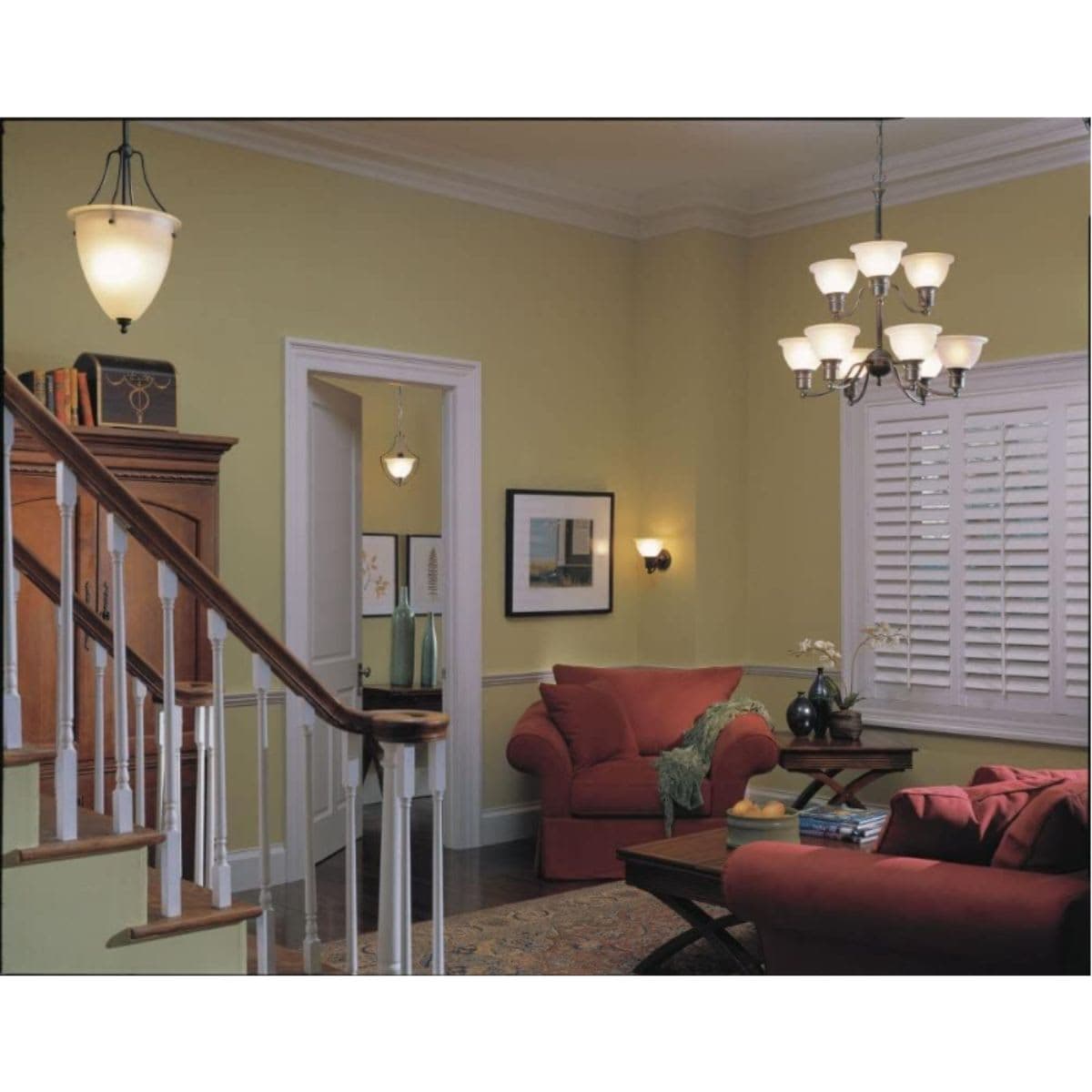Progress Lighting P3161 09 Brushed Nickel Wall Bracket with White Etched Glass thumbnail 4