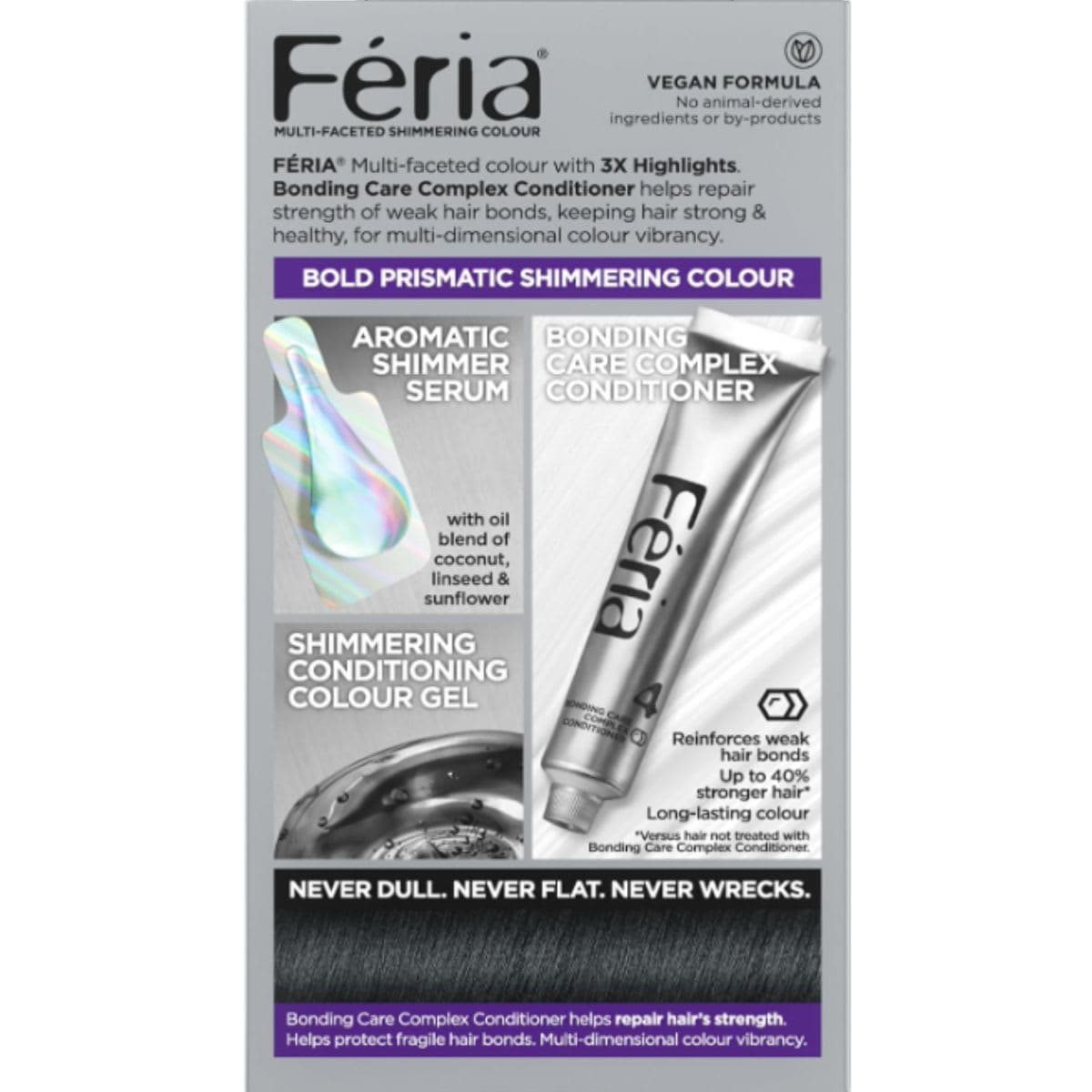 Permanent Hair Color - L'Oréal Paris 20 Black Leather thumbnail 3