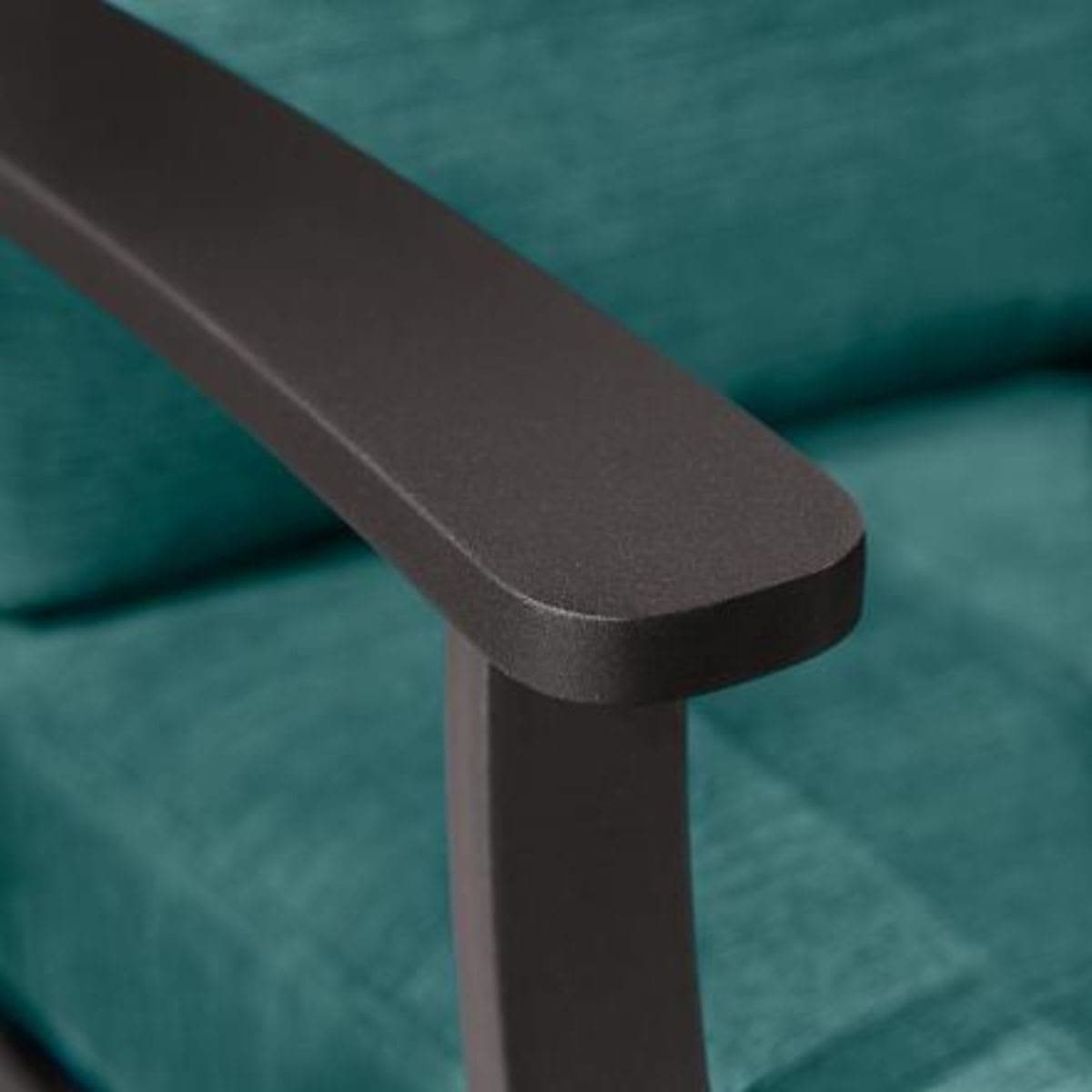 Hampton Bay Ellington 4-Piece Steel Outdoor Patio Seating Set with Malachite Green Cushions thumbnail 2