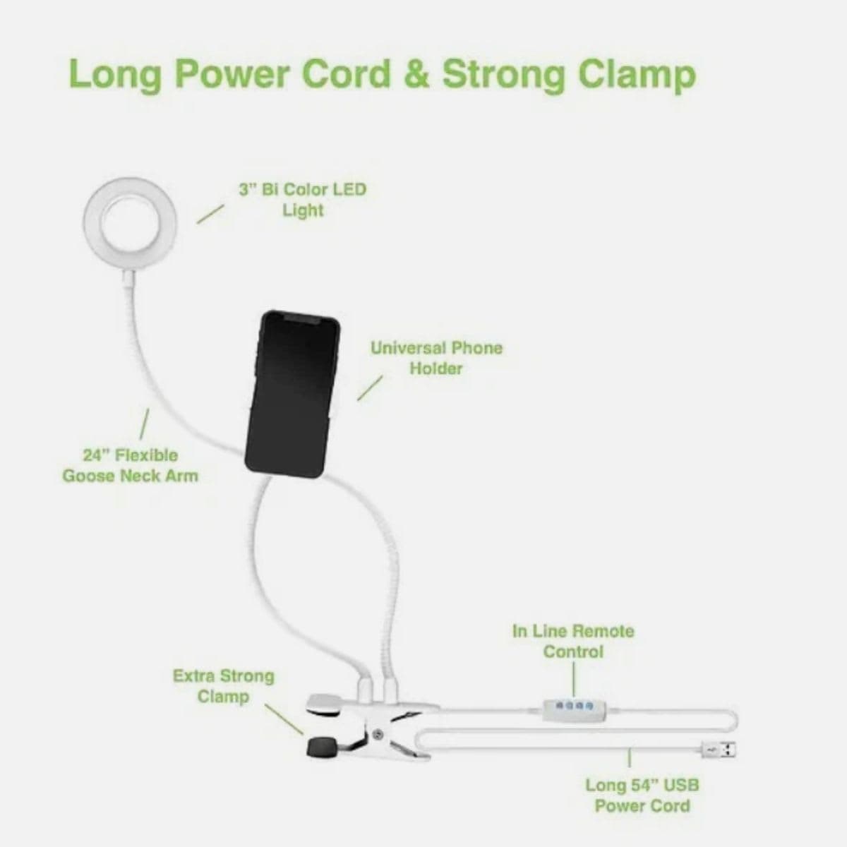 DigiPower Go Viral For You Vlogging Kit DP-VLR3 Live Streaming Ring Light - Vidéo thumbnail 2