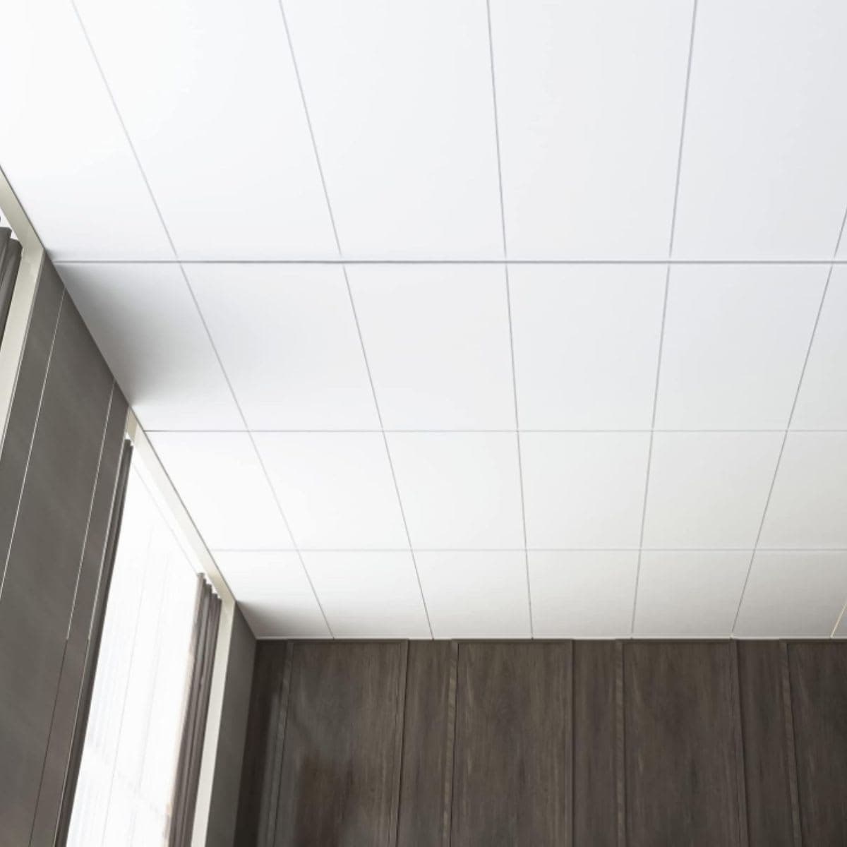 Art3d 10-Pack Smooth Drop Ceiling Tile 2ft x 4ft in White, PVC Ceiling Panel 24 x 48in. thumbnail 8